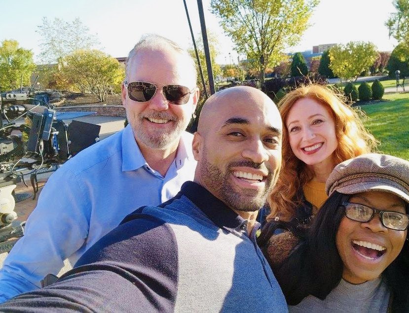 BekkaPrewitt's tweet photo. Autumn🍁 in Ohio is even better when you’re on set!🙏🏻 @HeymanTalent for the spot audition! 😃 OH-IO!
#actor #commercial #bekkaprewitt #actor #voactor #filmactor #tvactor #pcapactor #mocapactor #voiceactor #model #redheadmodel #gingermodel #videogameactor #ohio #ohioan #buckeye https://t.co/YwZzsvGzjv
