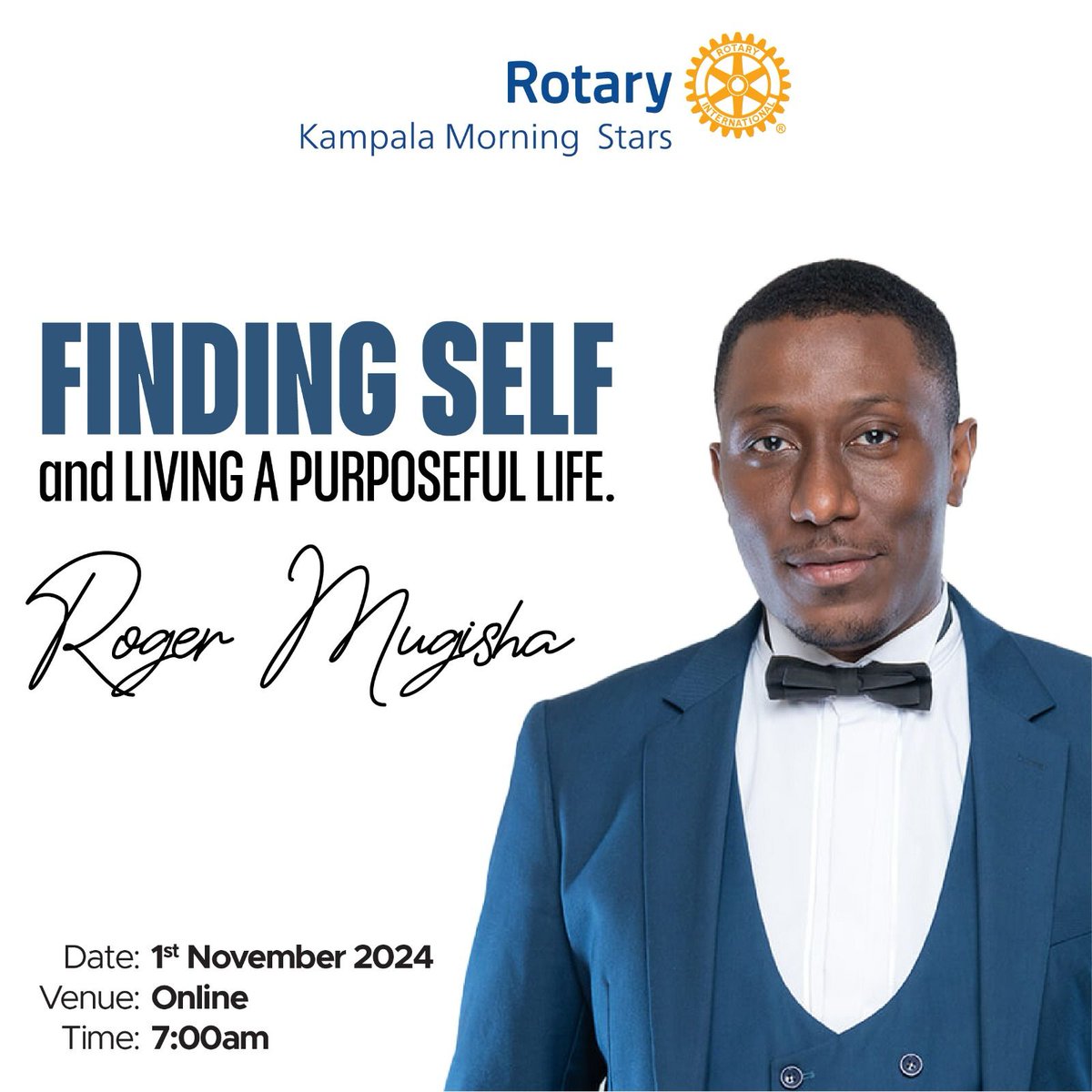 Sometimes Life throws lemons our way and we fail to make Lemonade out of them. However, there is always a second chance to make amends in one’s life after a “fall”.

Join us this Friday, the *1st of November, 2024* as we host Roger Mugisha.

*Time:* 07:00AM