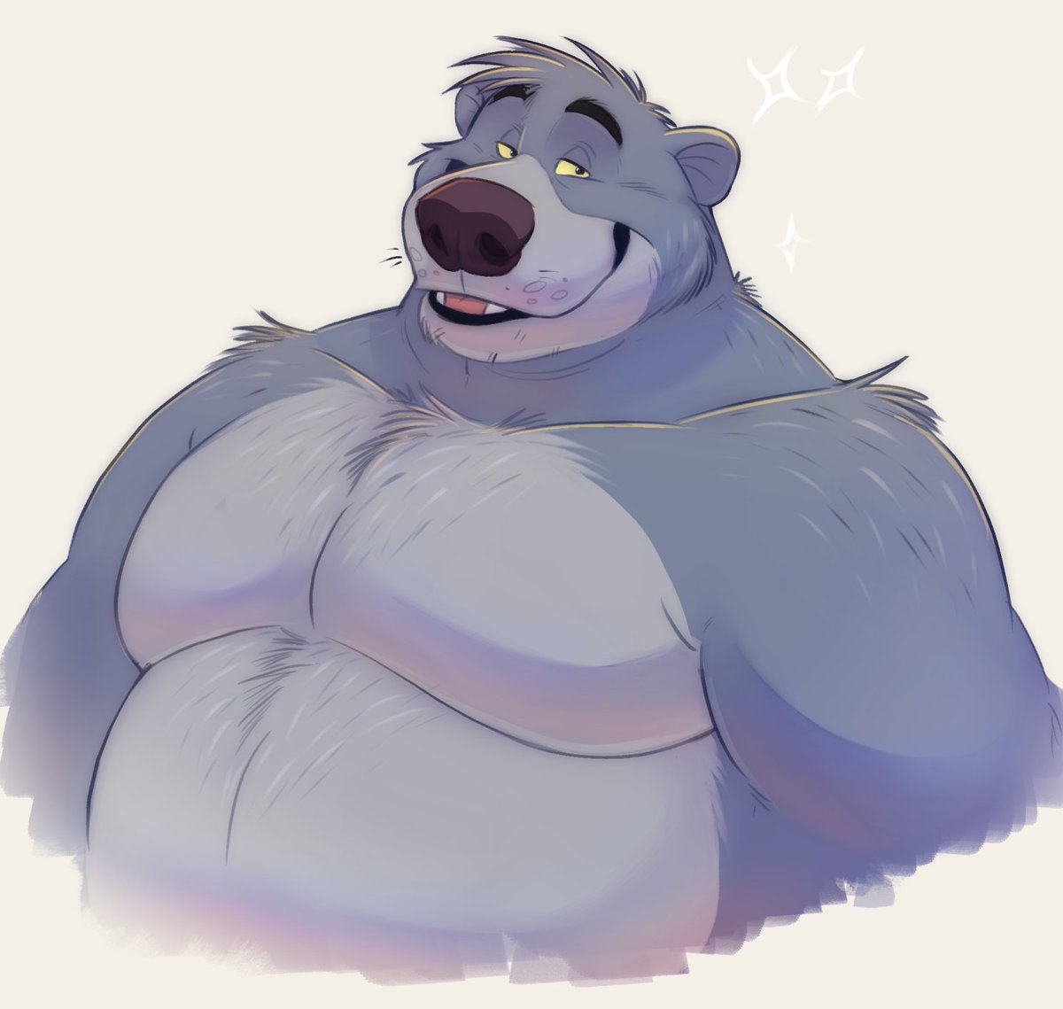 who’s he smiling at? 😳