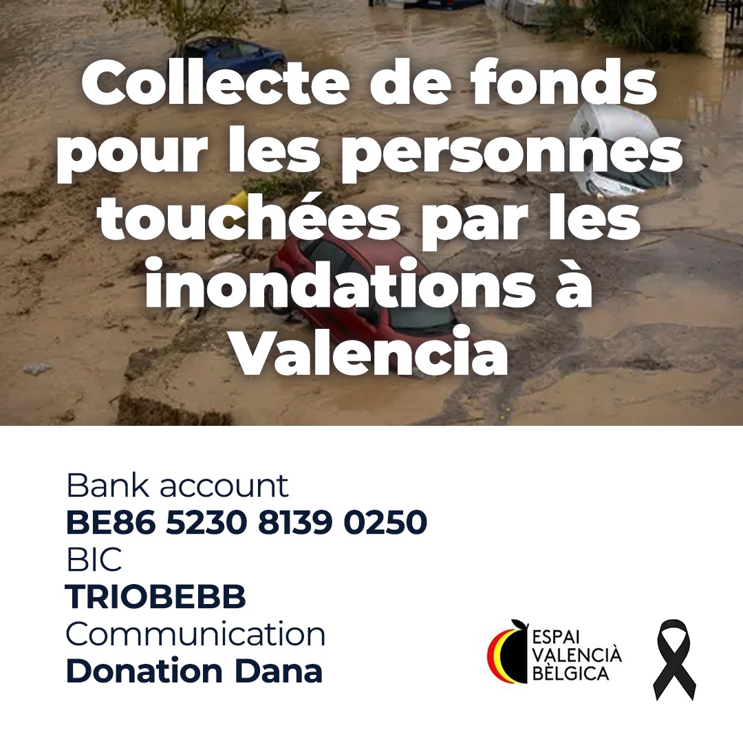 Français:

⚠️ Nous lançons une campagne de collecte de fonds pour les victimes de la DANA, qui a frappé si durement notre terre.

Tous les fonds collectés seront directement destinés aux municipalités touchées.

Vous pouvez également aider en partageant cette information. Merci !