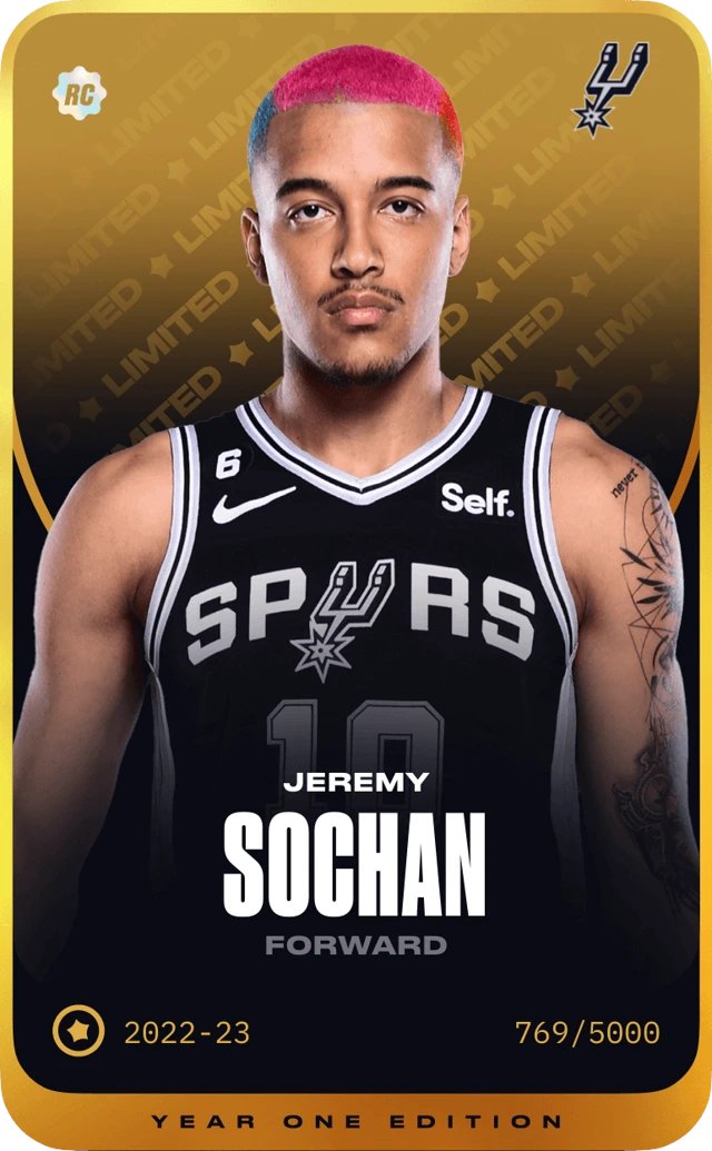 ActuallyJebBush's tweet image. 🏀SoRare NBA Giveaway🏀

To Enter:

1) Follow me
2) Like/RT
3) Reply with your SoRare username + Your hottest SoRare NBA take for the rest of the season! 🔥🔥🔥

You can win

OG Anunoby Limited (S1, Level 12)
Kenyon Martin Jr Limited (S2, Level 9)
Jeremy Sochan Limited (S1, Level…