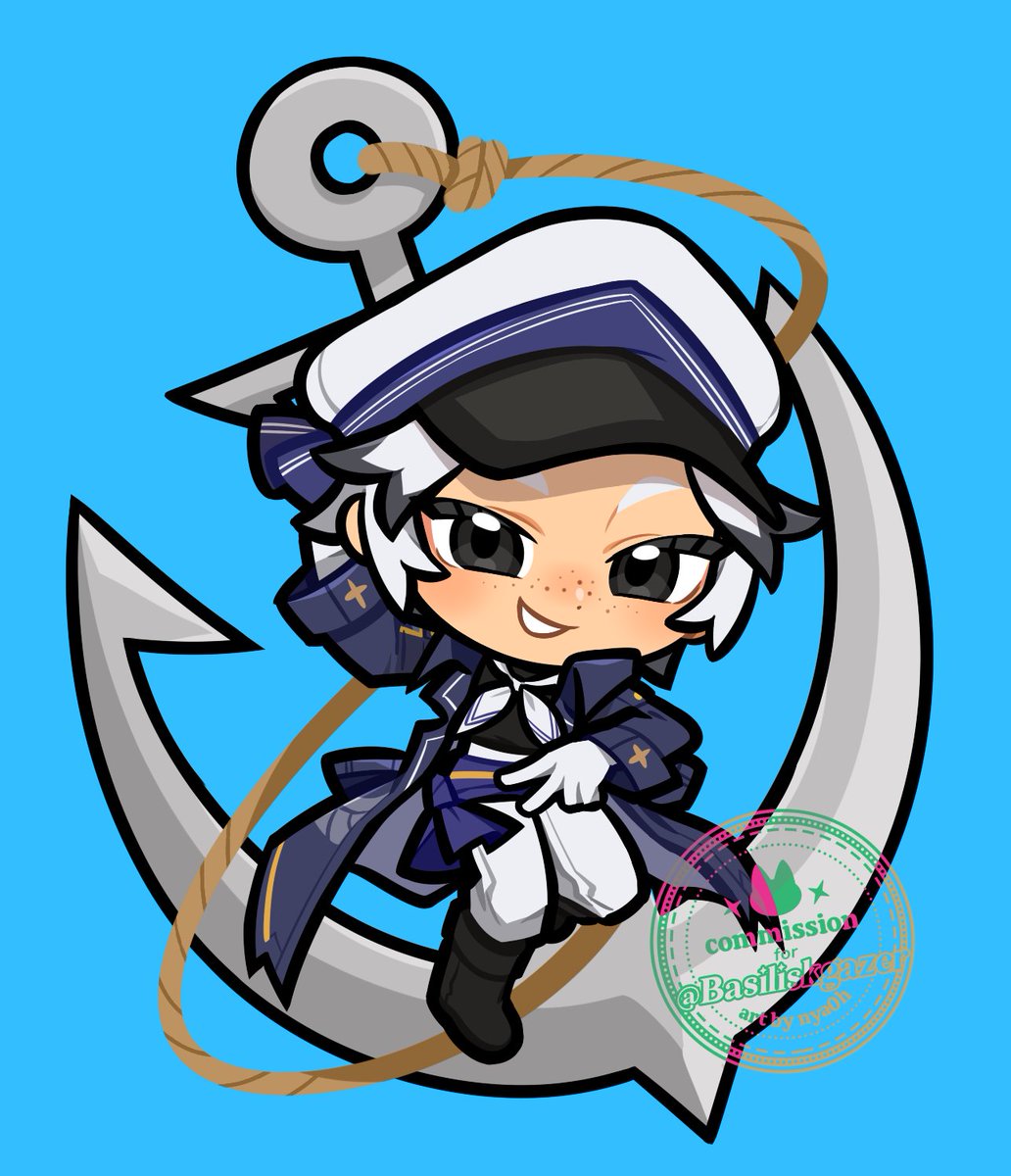 finished #VGenComm for #Basiliskgazer ⚓️
