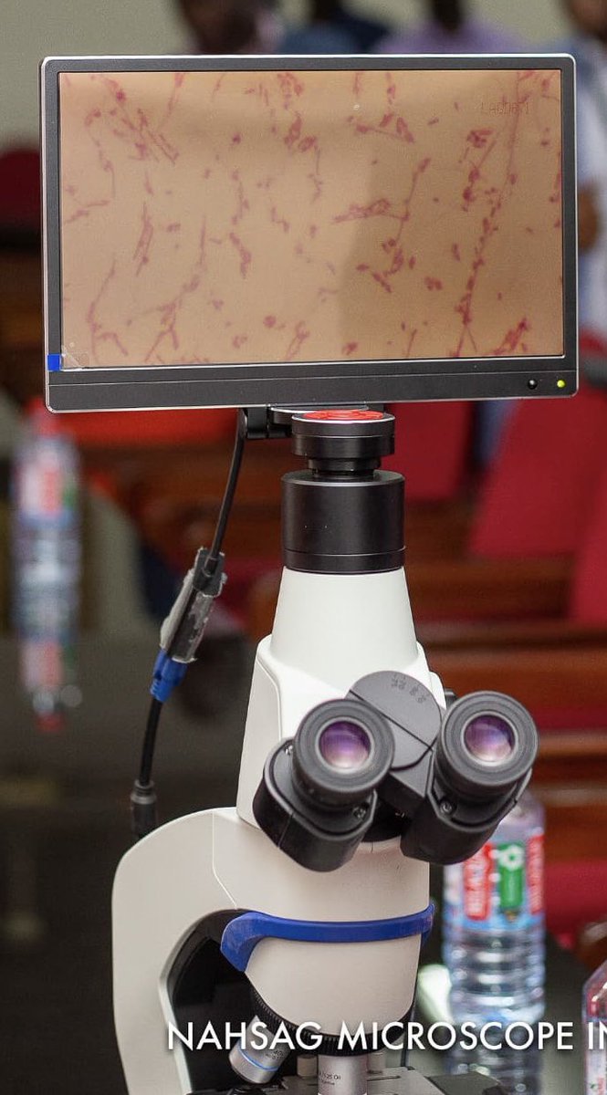 TC_AkraBE's tweet photo. As part of the technical cooperation project developed by the @nahsagofficial 
many high-tech microscopes, including binocular and digital models, provided by @NiameyTika in coordination with the Turkish Embassy++

@Tika_Turkiye 
@UnivofGh 

#cooperation #Ghana #Türkiye https://t.co/lz79NBcf4D