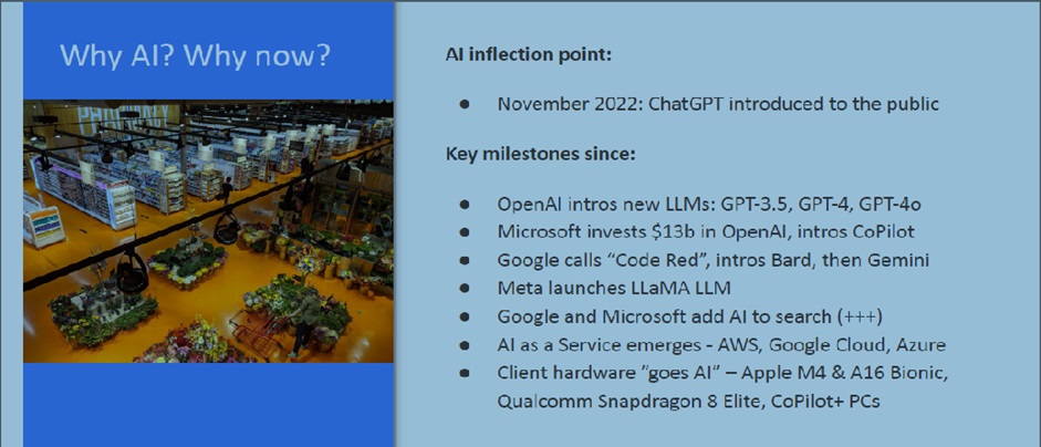 Last week CFFB  hosted <a href="/carmilevy/">Carmi Levy</a> for a deep dive into AI. It was a lot of information.  Thankfully 
 our members have access to the full presentation, which will help them figure out how to work with this latest technological revolution.  #artificalintelligence #familybusiness