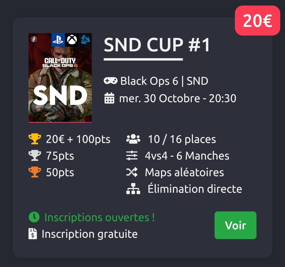 Sked - Tournaments & Ladders tweet media