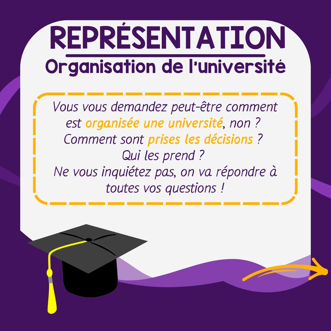 FNEBmono's tweet image. [👨‍🎓 REPRÉSENTATION – ORGANISATION DE L'UNIVERSITÉ 🏫 ]

On vous a préparé un point repré pour vous aider à mieux comprendre l'organisation ! 
[1/7]
–
#fnebmono #representation #université #conseil #elu