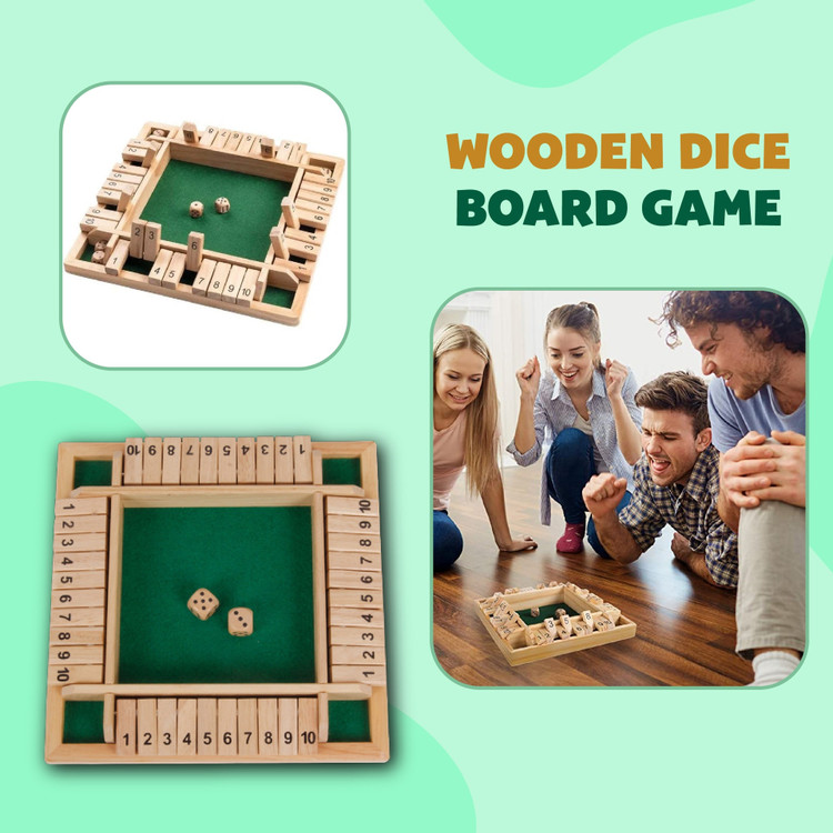 jinxtoy's tweet photo. Wooden Dice Board Game https://t.co/84ttChtKlP