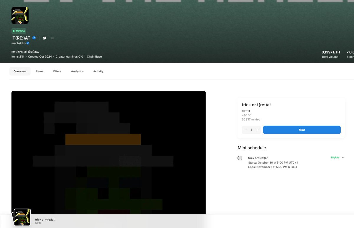 FREE MINT FROM <a href="/opensea/">OpenSea</a> 🪂

Open for 48 hours

- Visit: opensea.io/collection/t-r…
- Mint on Base

🫡