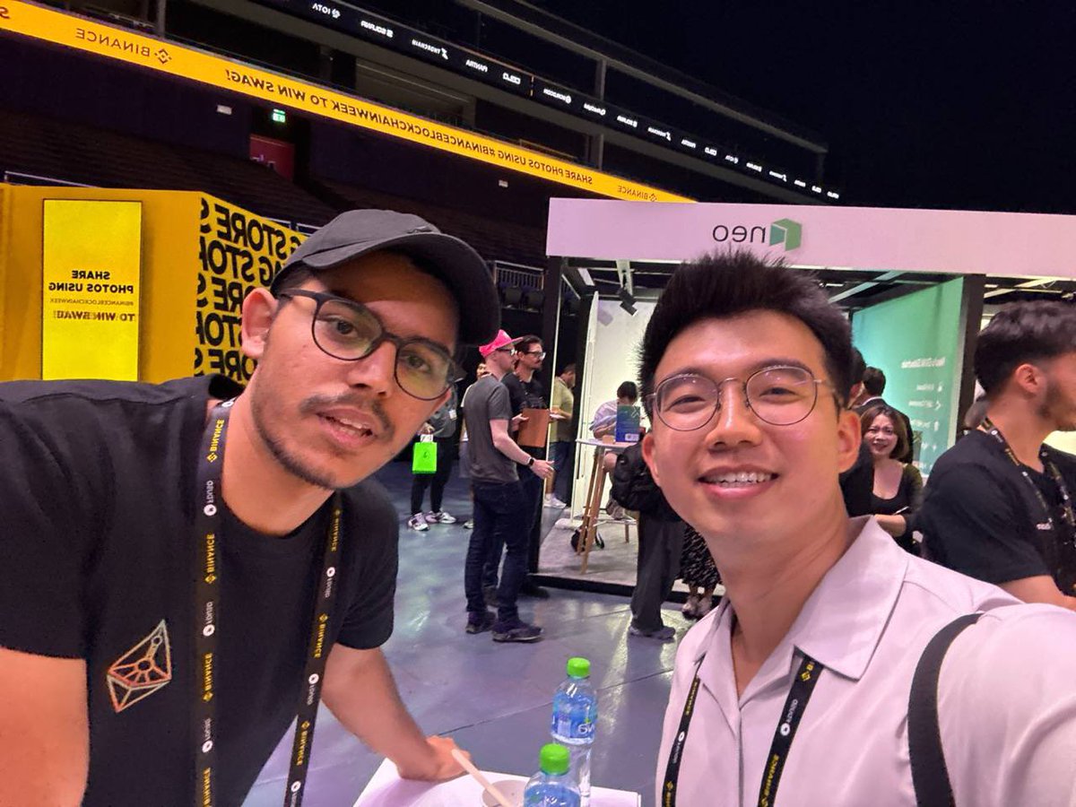 Visit the <a href="/Scroll_ZKP/">Scroll</a> booth at our very first <a href="/binance/">Binance</a> blockchain week! <a href="/KhanAbbas201/">Abbas Khan</a> won’t bite!