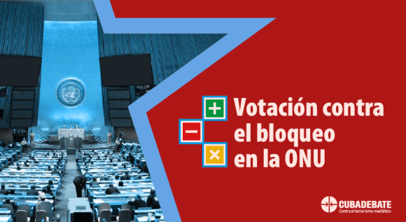 oemena's tweet photo. ¡Victoria rotunda en la ONU: 187 votos a favor de Cuba!
#Cuba
La resolución presentada por Cuba en la OVU para pedir el fin del bloqueo económico, comercial y financiero impuesto por Estados Unidos fue aprobada de manera contundente por la Asamblea General con 187 votos a favor. https://t.co/sHF3WB8AqD