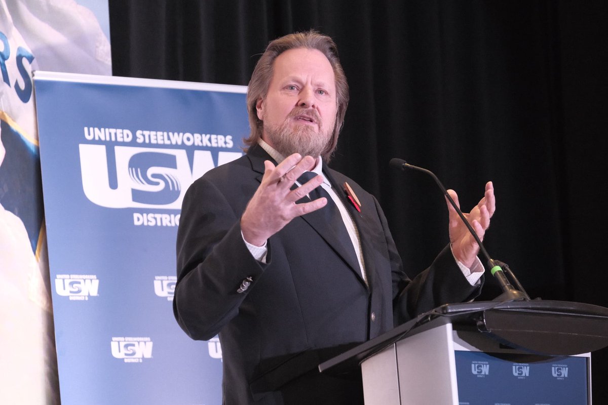 National Director Marty Warren took the podium today, seizing the opportunity to thank everyone for their hard work in making our union as strong and resilient as it is today. In his remarks, Marty emphasized the importance of worker-centered trade and procurement policies.