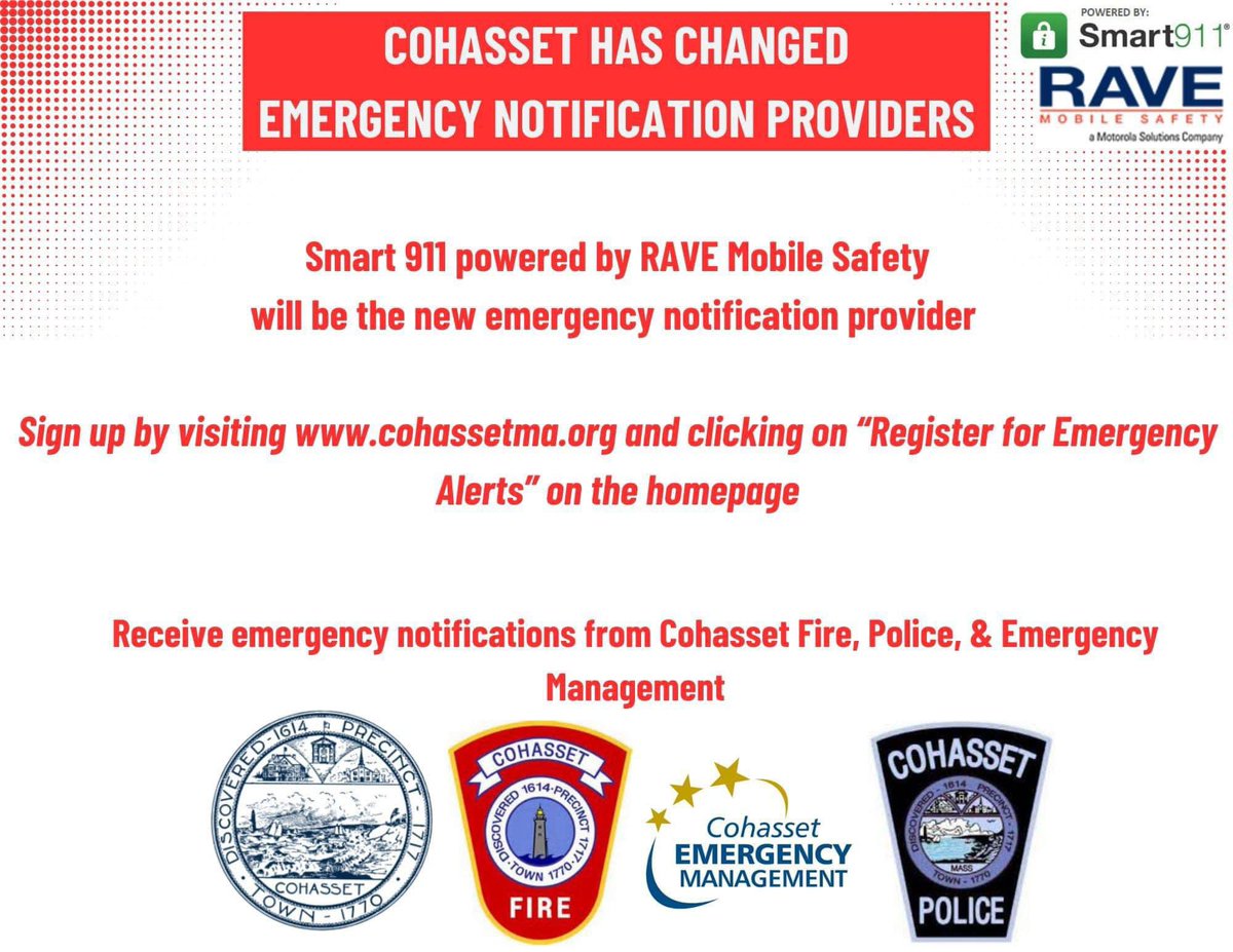 Do you want to receive the most up to date information on the RTF status or updates on future emergencies? Sign up for RAVE Alerts with the link below

smart911.com/smart911/ref/r…