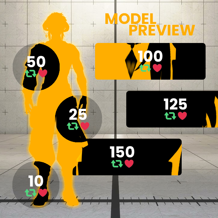 JunKhanVT's tweet photo. ✨ Model Preview! ✨

Pensei muito se iria ou não fazer isso, mas aqui estamos...

Faço a MÍNIMA IDEIA se vai bater os 100!

Previewzinho do meu novo model 👀

#VTuber #VTuberBR #ENVTuber https://t.co/tAWB3XEaap