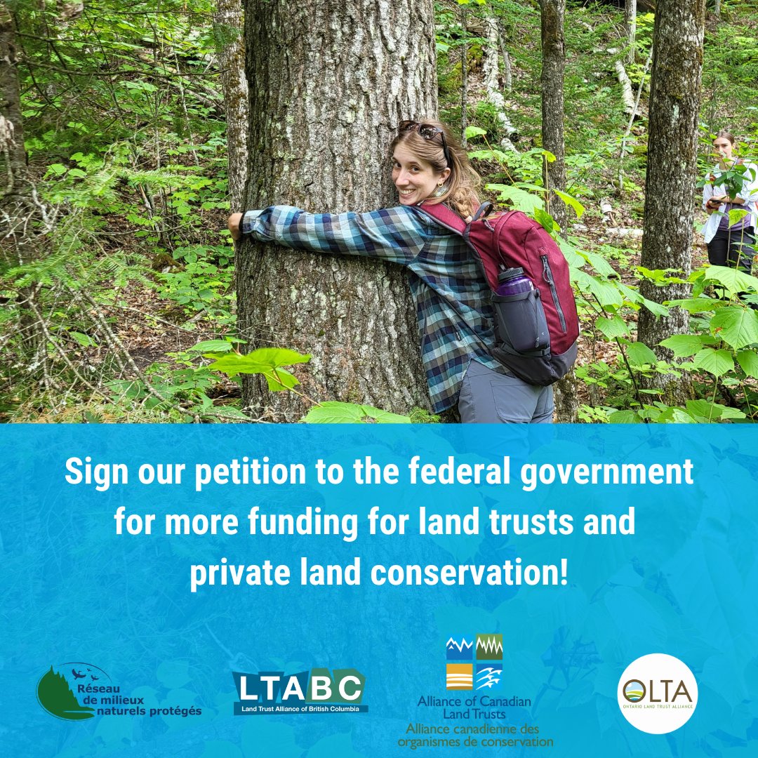 Land trusts can help us preserve biodiversity, build climate resilience, and increase access to nature for every one. Please sign our federal petition, and share it widely! 

ourcommons.ca/petitions/en/P…