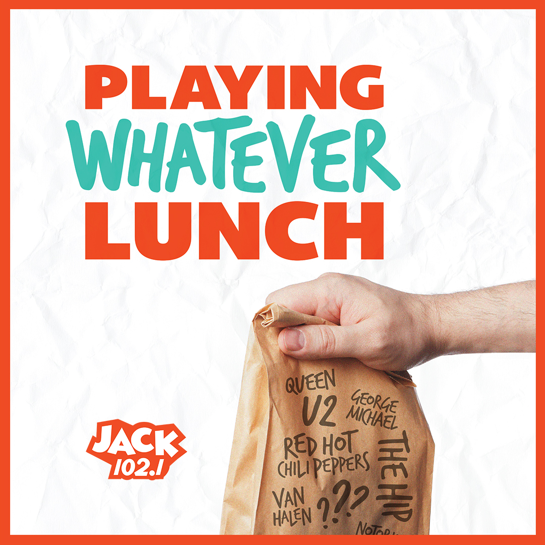 The Whatever Lunch is here! What song do you want to hear? Maybe something spooky? 👻

⬇️ Tell us in the comments
📱Send a text to 555-555
☎️ Call us at 403-488-1021

*Standard text and data rates apply
#Jack1021 #PlayingWhateverLunch