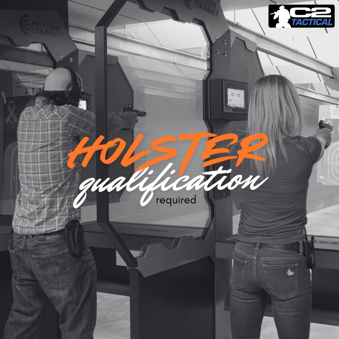 C2_Tactical's tweet image. 💥Does competition shooting interest you? The first step to enter our matches is Holster Qualification! 

Learn how to pass your Holster Qual here: c2tactical.com/range-info/wee…

#holster #shootingrange #competitiveshooting #USPSA