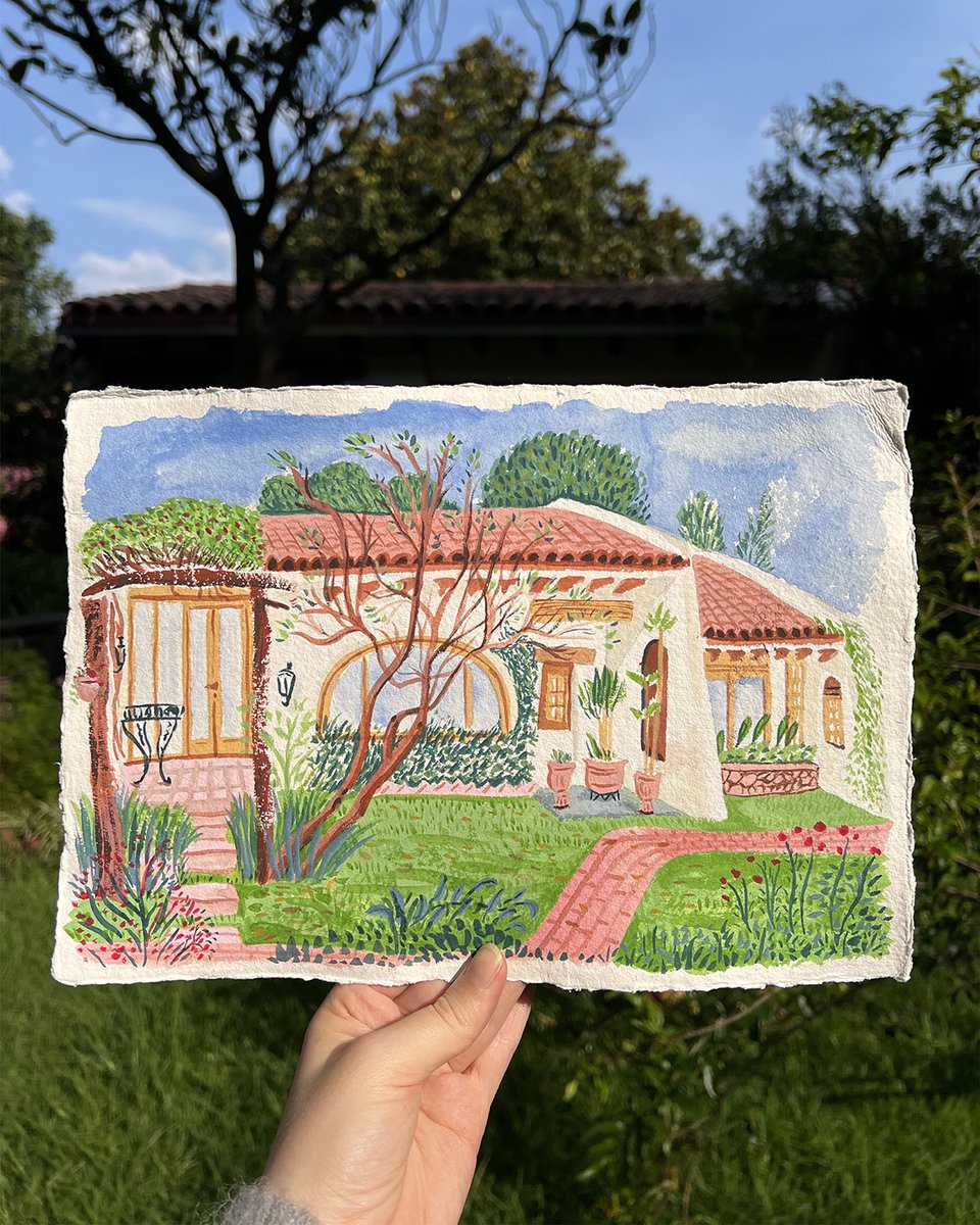 _illustrationX's tweet image. Georgie Stewart has embarked on an inspiring artist residency at Casa Lu Sur in Mexico, where she will spend a month creating a new body of work.

Read the story: ow.ly/6iY450TW0QJ

#WEAREILLUSTRATIONX #Mexico #artistresidency #painterly #colourful #GeorgieStewart