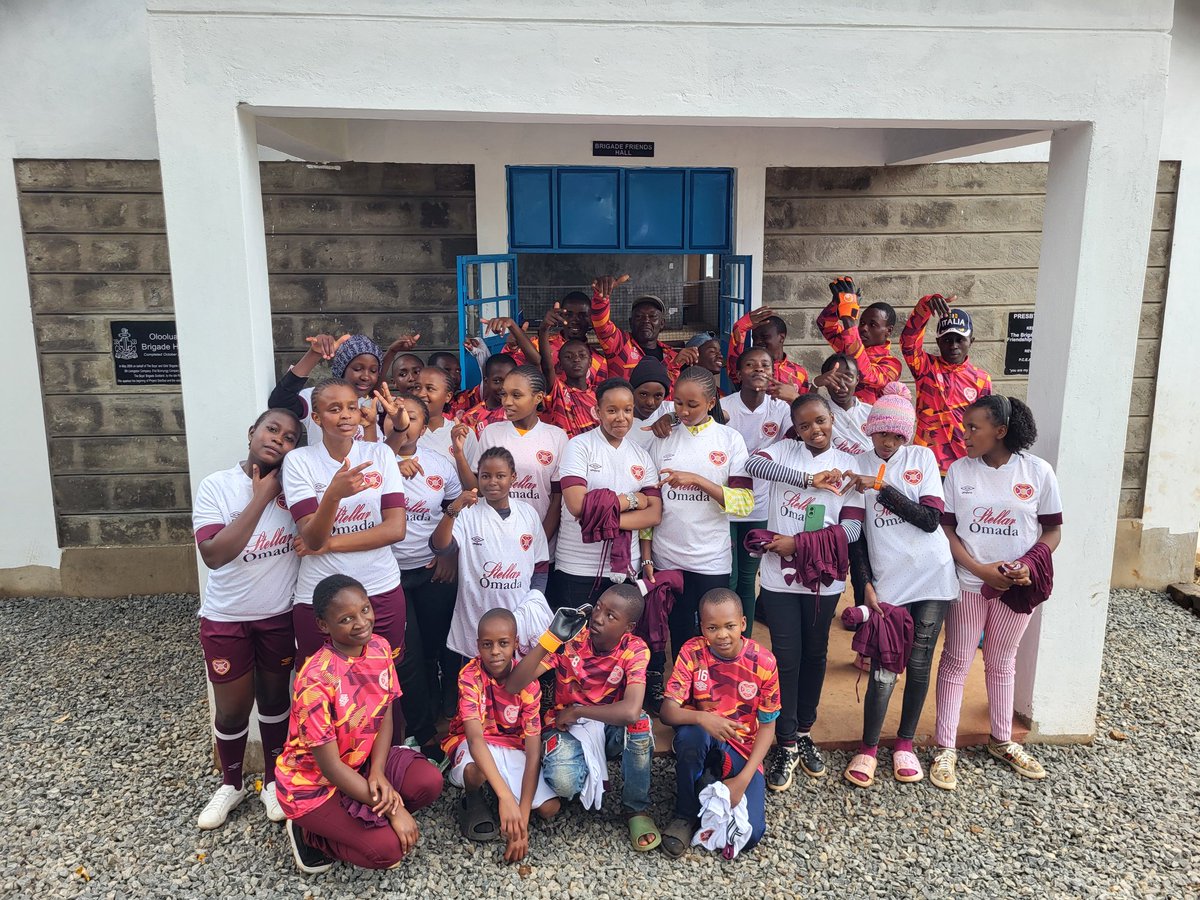 Huge thanks to Hearts for donating loads of kit for the successful  <a href="/ProjectStedfast/">ProjectStedfast</a> trip to Kenya this month #jamtarts #boysbrigade