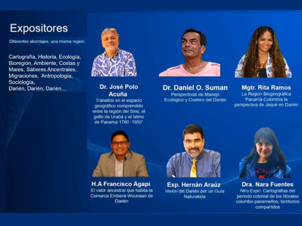 cidesnet's tweet image. El pasado martes 29, @EsriPanama, #CIDES y la Universidad de Panamá, junto al colectivo cultural @OpenArtspty, celebraron el conversatorio interdisciplinario "Horizontes compartidos: La Biorregión del Darién".

Vuélvelo a ver en:
youtube.com/watch?v=4HypK1…