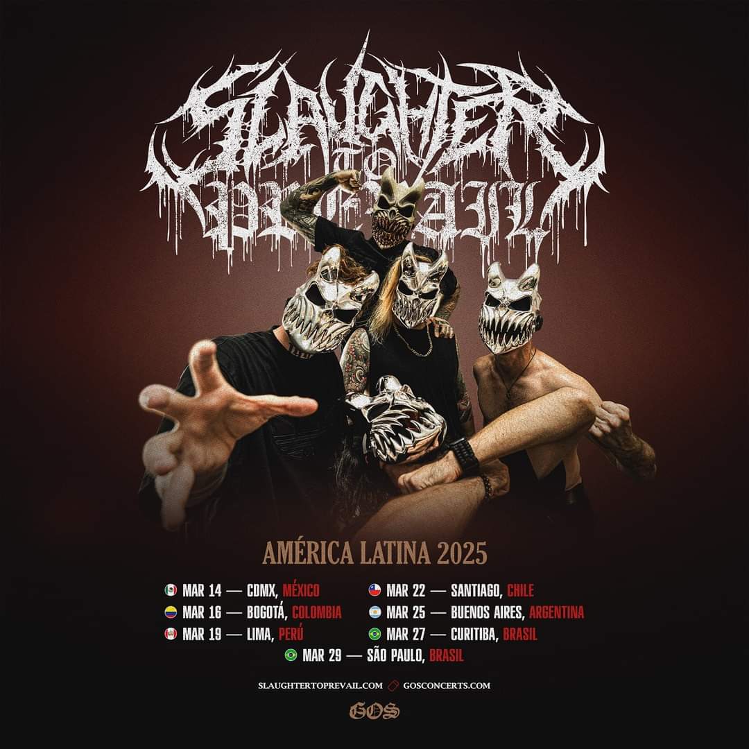PogotaConcerts's tweet photo. Alex y compañía por primera vez en Colombia 
Slaughter to Prevail 
16 de Marzo !!!!

Se prendió esto señores 
#Comparte #Apoya https://t.co/nRrKFWlRfD