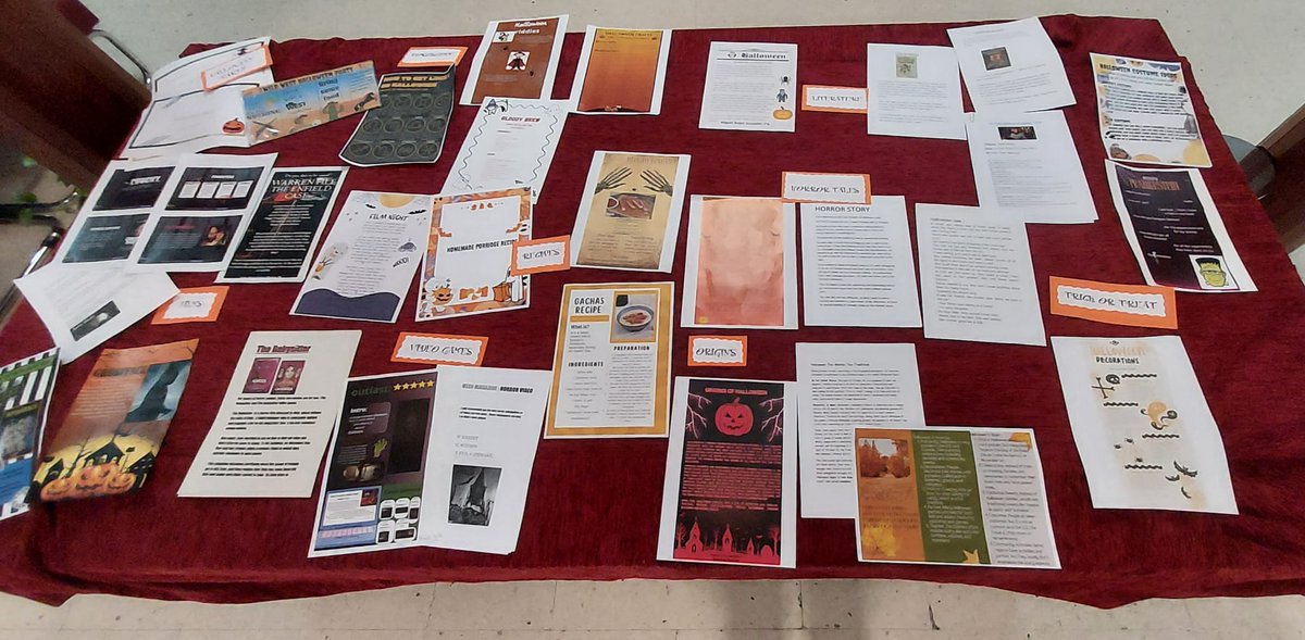 Los estudiantes de 2° ESO han escrito algunos epitafios en lengua inglesa. Some ideas for a scary Halloween night? Have a look!