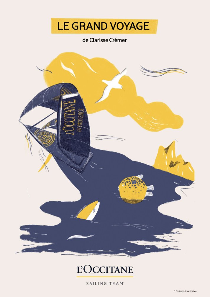 🇬🇧 In less than 10 days, Clarisse will be at the start of a race rightly dubbed the Everest of the Seas!  This is the perfect opportunity for Clarisse to pass the essence of her adventures through our educational kit.

loccitanesailing.com/le-grand-voyage