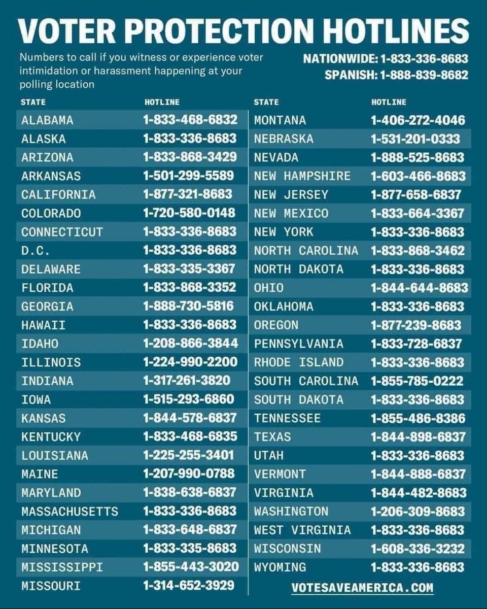 JulesBrainstormπͺ·π (@julesbrainstorm) on Twitter photo <a href="/LongTimeHistory/">LongTimeπ€FirstTimeπ¨βπ»</a> <a href="/cardon_brian/">Brian Cardone π΄ββ οΈπΊπ¦</a> Call the State Voter Protection Hotline. <a href="/LongTimeHistory/">LongTimeπ€FirstTimeπ¨βπ»</a> <a href="/cardon_brian/">Brian Cardone π΄ββ οΈπΊπ¦</a> Call the State Voter Protection Hotline.