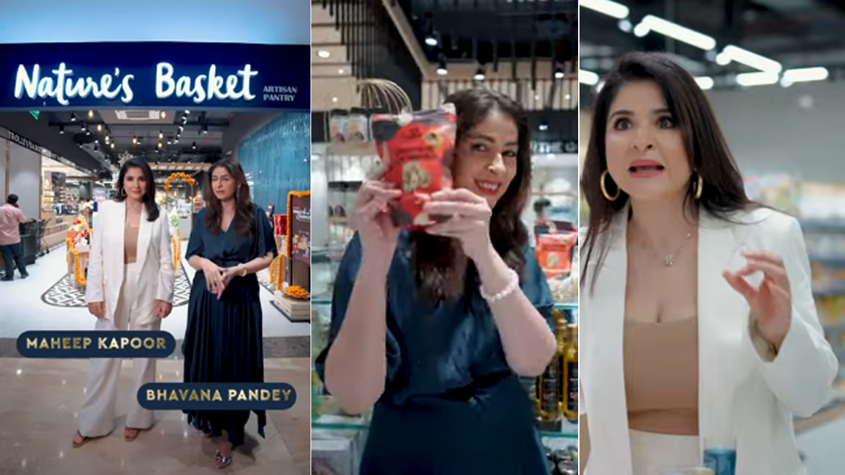 BestMediaInfo's tweet image. Maheep Kapoor and Bhavna Pandey add their ‘fabulous’ touch to Nature’s Basket campaign 

bestmediainfo.com/ad-craft/mahee… 

#Upstox #Diwali #AdFilm #Investment