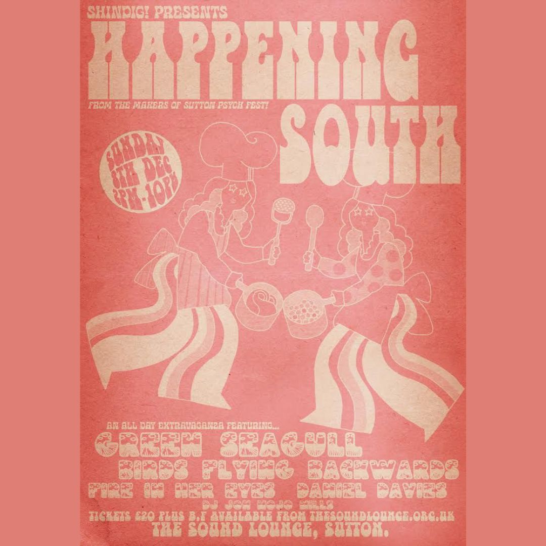 The Sound Lounge (@soundloungecic) on Twitter photo Happening South is a <a href="/shindigmagazine/">𝐒𝐡𝐢𝐧𝐝𝐢𝐠!</a> all-day extravaganza with <a href="/GreenSeagull1/">Green Seagull</a>, Birds Flying Backwards, <a href="/FireInHer_Eyes/">Fire In Her Eyes</a>, Sam Grassie & DJ Jon 'Mojo' Mills.
Sunday December 8th from 2-10pm
More info and tickets: vivenu.com/event/happenin… Happening South is a <a href="/shindigmagazine/">𝐒𝐡𝐢𝐧𝐝𝐢𝐠!</a> all-day extravaganza with <a href="/GreenSeagull1/">Green Seagull</a>, Birds Flying Backwards, <a href="/FireInHer_Eyes/">Fire In Her Eyes</a>, Sam Grassie & DJ Jon 'Mojo' Mills.
Sunday December 8th from 2-10pm
More info and tickets: vivenu.com/event/happenin…