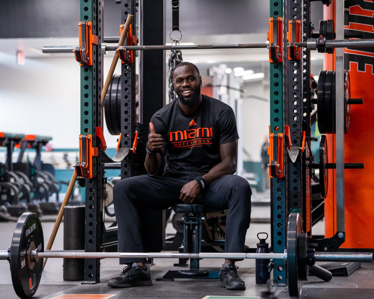 CanesTrack's tweet photo. Never stop working 💪 https://t.co/0rOxIZAI4U