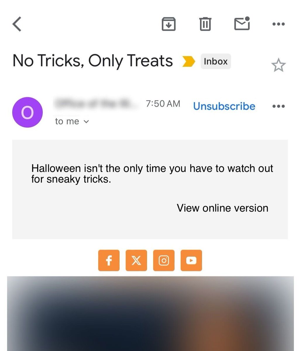 New Halloween marketer drinking game. Drink (a sip of Liquid Death, of course) every time you see one of these 🍻 💀