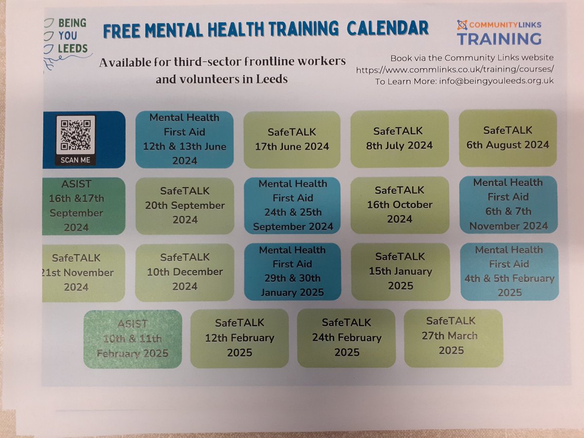 Karl Witty #NeverMoreNeeded (@karlrwitty) on Twitter photo Great to see the <a href="/BeingYouLeeds/">Being You Leeds</a> team at the <a href="/mhasouthleeds/">MHA Communities South Leeds</a> Winter Wellbeing Event today. Being you Leeds provides groups, activities and training and awareness sessions for community wellbeing across Leeds. More information on Being You here mindwell-leeds.org.uk/being-you-leed… Great to see the <a href="/BeingYouLeeds/">Being You Leeds</a> team at the <a href="/mhasouthleeds/">MHA Communities South Leeds</a> Winter Wellbeing Event today. Being you Leeds provides groups, activities and training and awareness sessions for community wellbeing across Leeds. More information on Being You here mindwell-leeds.org.uk/being-you-leed…
