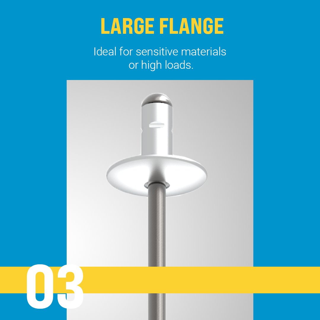 How important is choosing the right rivet head for a strong and reliable connection? In our latest article, we dive into the three main types of rivet heads.

💡Read more here - gesipa.co.uk/service/gesipa…

#GESIPA #BlindRivets #RivetHeads #FasteningTechnology