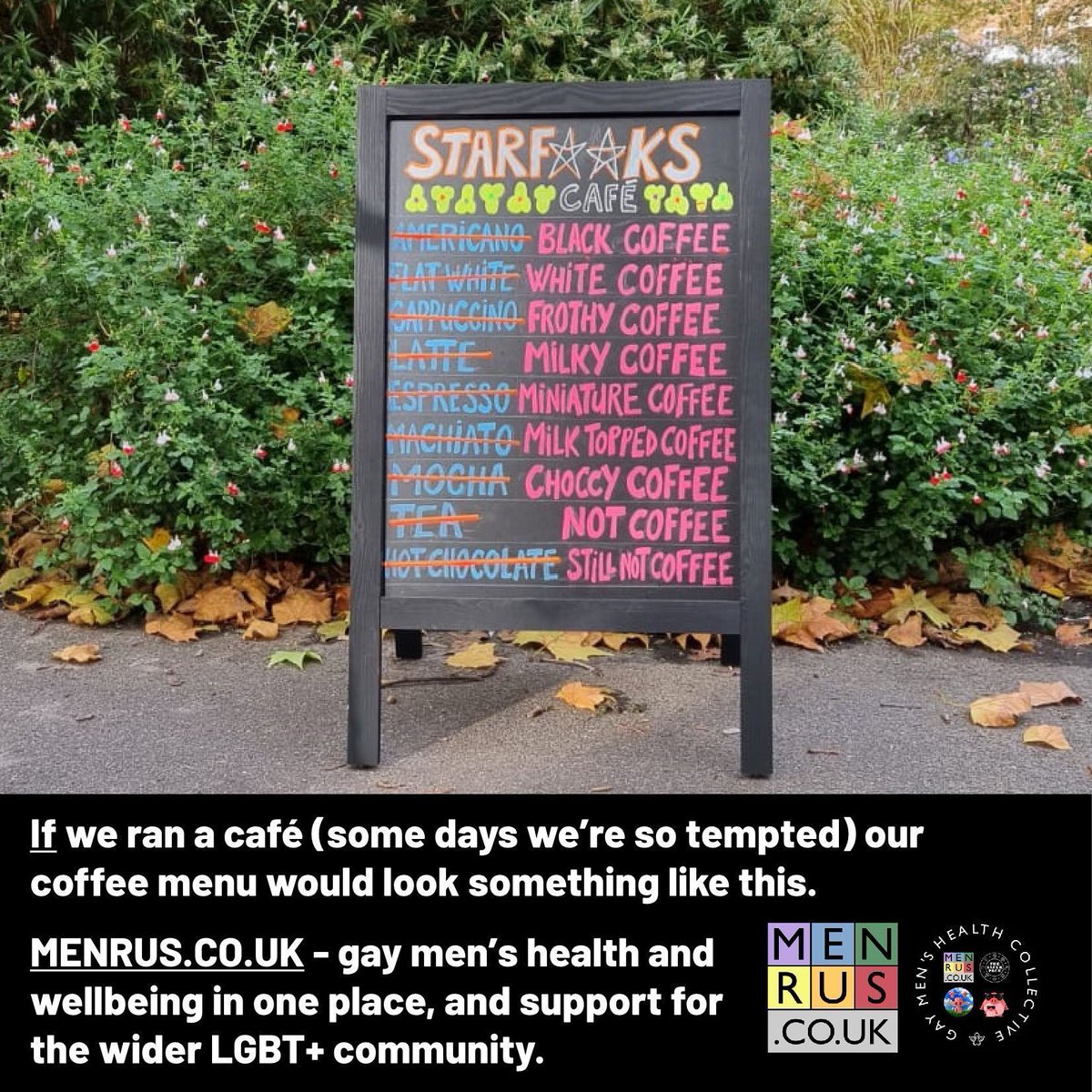 Gay men's health and well-being in one place, with support for the wider LGBTQ+ community. bit.ly/3Ub532K