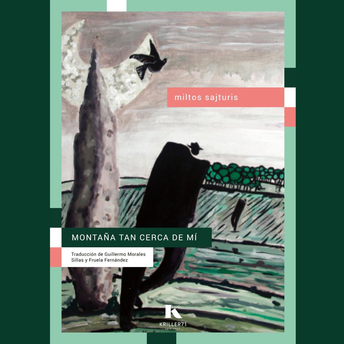 ¿Conocéis a Miltos Sajturis?

Muy pronto os presentaremos "Montaña tan cerca de mí", la antología bilingüe que Fruela Fernández y Guillermo Morales Sillas prepararon de este poeta griego emparentado con el expresionismo, el surrealismo y el absurdo.
¡Aquí os dejamos un poema!
