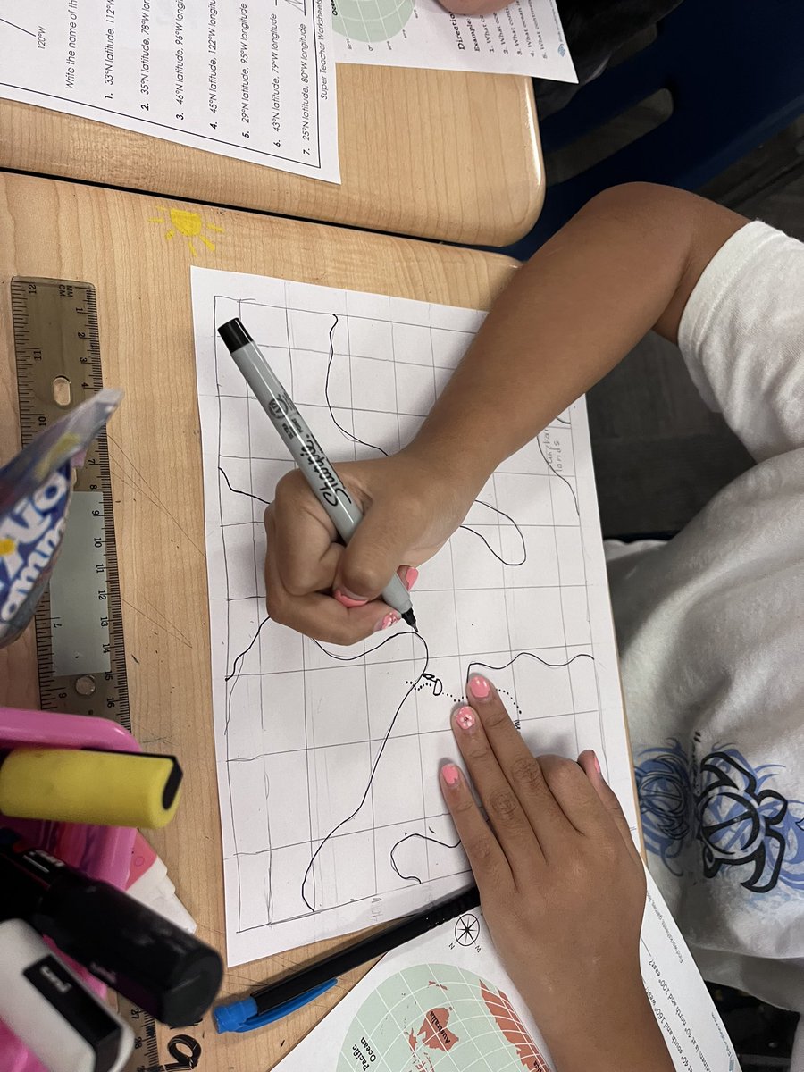 clstward1's tweet image. @EPIC_academics #4thgrade students explore constellations &amp;amp; plot maps w/latitude and longitude learning how ancient explorers used stars for navigation, gaining insight into historical and modern navigation techniques. #GCC_Charters #GCCLevelUp @gcc_jsample @iborganization and