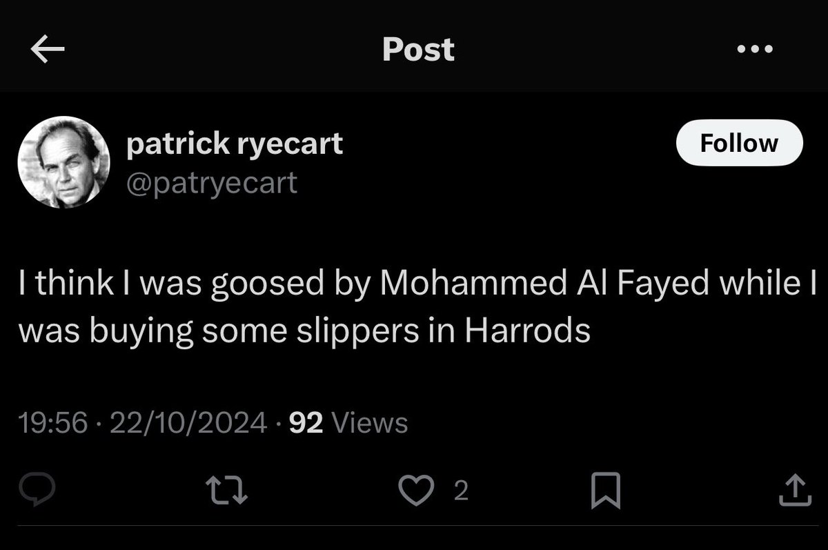 jebrittan2's tweet photo. 2 thoughts spring to mind
First, I bet @Fortnums do a roaring trade in Hampers this Christmas given revelations that Met Police officers were allegedly receiving @Harrods hampers from Fayed as bribes, with cash๐ฐ#HamperGate
Second, how brave of men to share THEIR Fayed experience https://t.co/gjH3hoA3b6