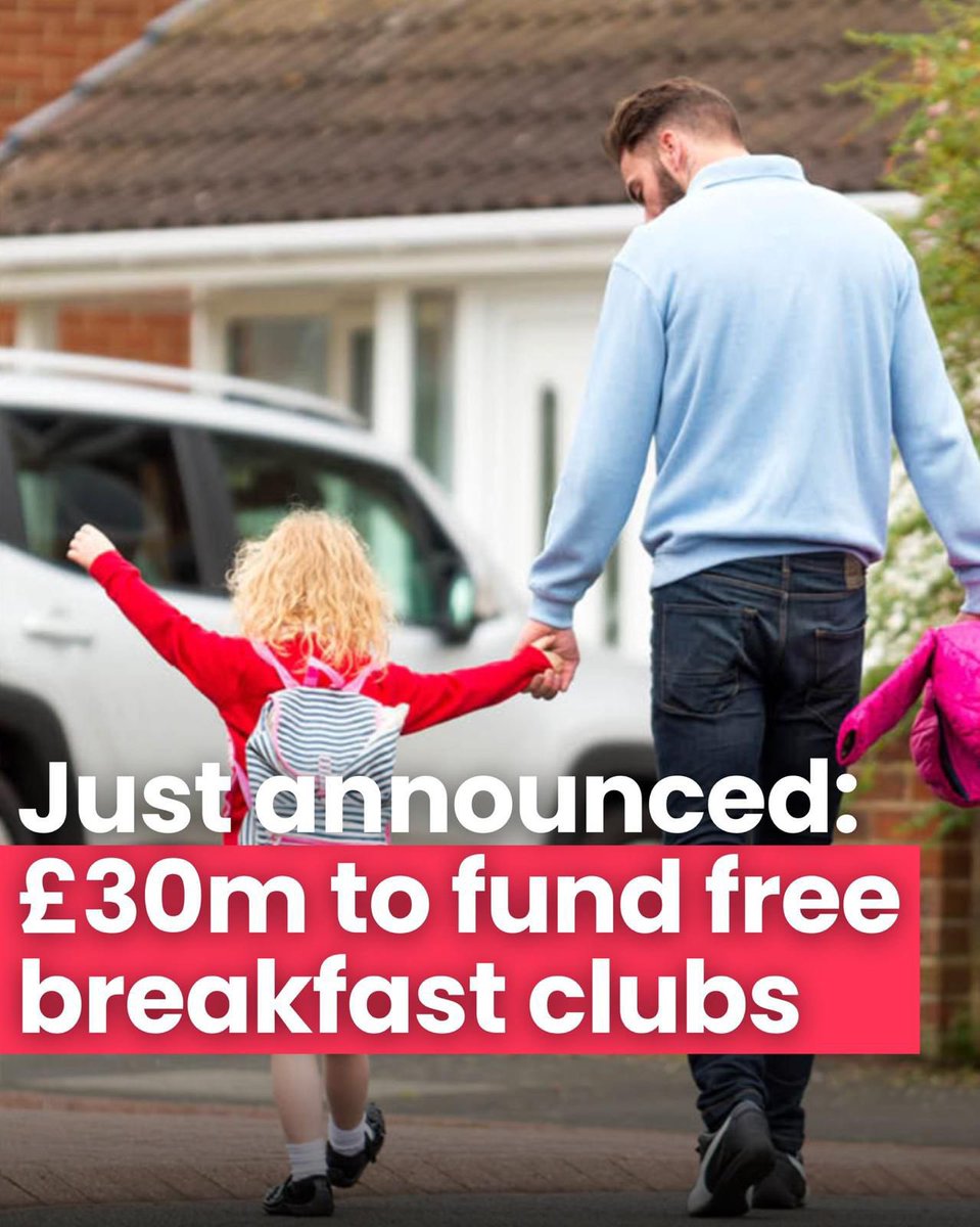 This Budget invests in the future and there's no better place to start than education.

Breakfast clubs boost work choices for parents and life chances for children.

Labour are putting education back at the heart of national life.