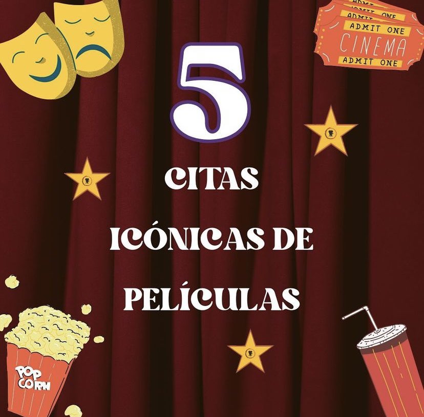 semefueltema's tweet photo. Frases icónicas que marcan el cine.🎬
Desde momentos de reflexión hasta declaraciones de amor, las películas nos han dejado frases que perduran en el tiempo. Aquí te compartimos 5 citas que se han convertido en parte de nuestra cultura y que, sin duda, evocan emociones profundas. https://t.co/Vdsk4VdzgP