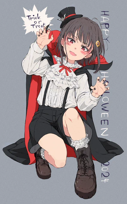 実は今回の漫画の中心のざんぎゃくさんは全身像描いてます。なんなら2人目だったりします。1人目を描き終えた時に「何か違う」という感覚が拭いきれず1から描き直しました。でも勿体ないので1人目のざんぎゃくさんにも日の目を!どちらのざんぎゃくさんが好きですか?私は両方です。 