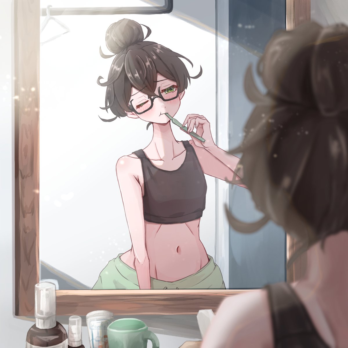 #今月描いた絵を晒そうぜ

無乳スポブラはいいぞ 