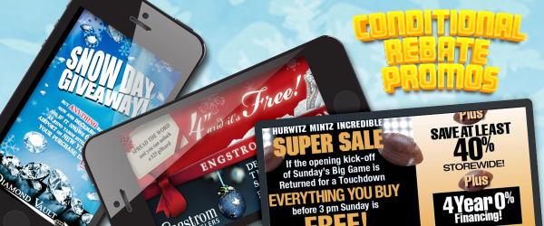 PrizeInsurance's tweet image. Is your team headed for glory? Choose a big game and advertise the chance to get a 100% rebate if your preferred team returns the opening or second half kick-off for a touchdown. Or offer a big rebate if it snows X inches on New Year's Day! Call today to learn more: 888-827-2249