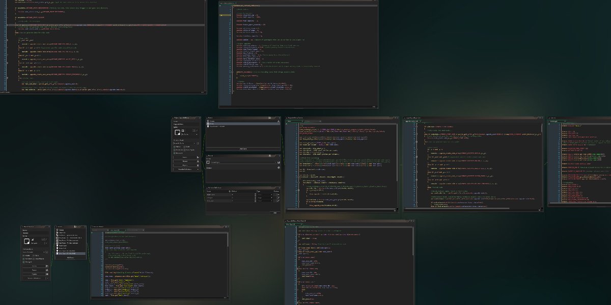 I wonder how many lines of code I've written for Grabbus... Even for what must seem like a simple game, there is a great deal of detail put into its systems. 
It's easily the most complex thing I've ever assembled, by a LOT. 
I thought I'd feel more overwhelmed by now, but nah...