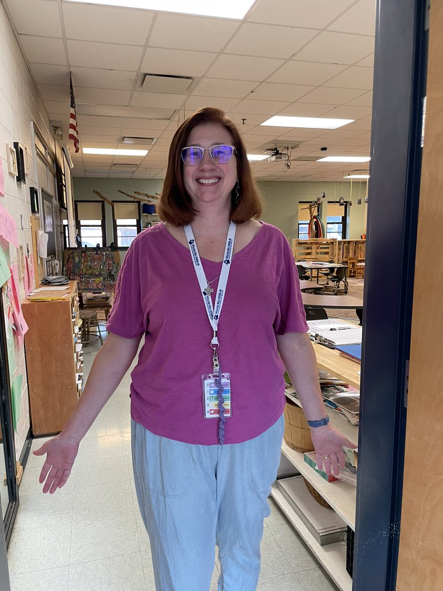 Wearing pink to support Breast Cancer Awareness month! <a href="/breastcancer/">Breast Cancer</a> <a href="/IPSSchools/">IPS</a>
