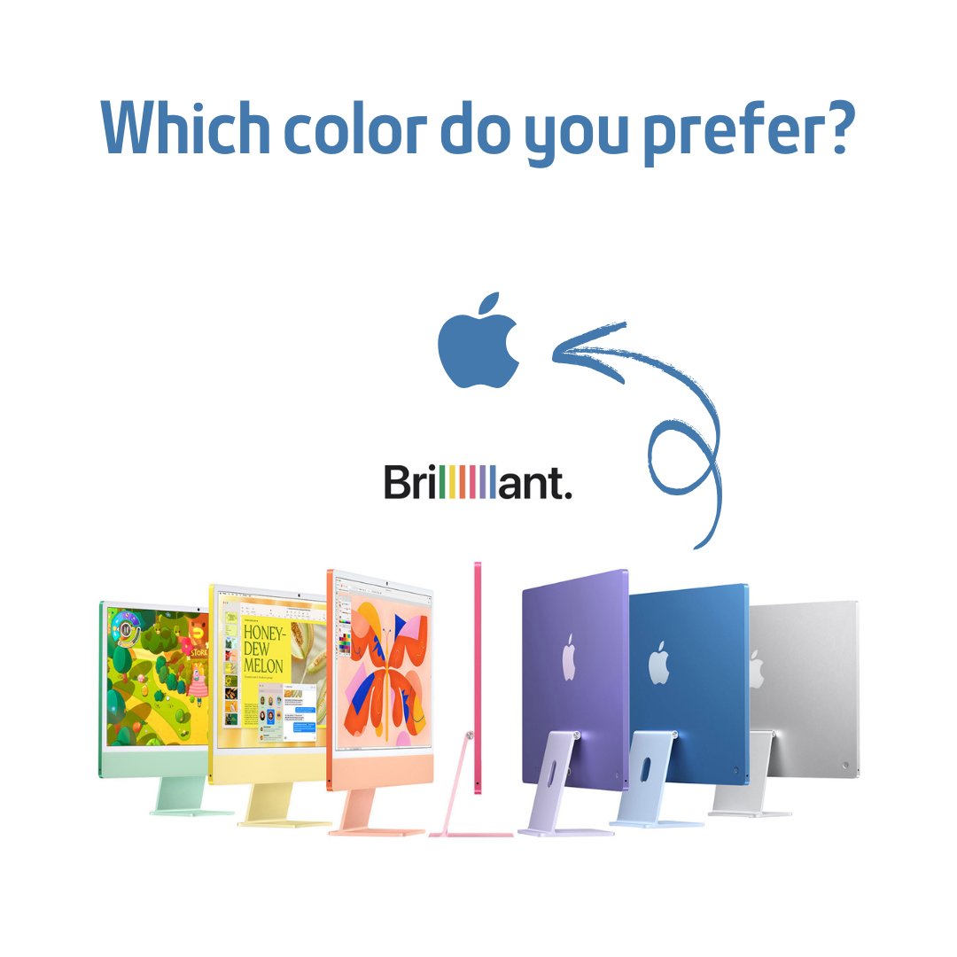 gfazio's tweet image. If you love looking at and using a product, you’ll be excited to keep using it, day after day. 🌟

What type of computer are you? iMac, Mac mini, MacBook, or something else? 💻

And most importantly: which color would you choose? 🎨

#TechChoices #Apple #ProductDesign #M270