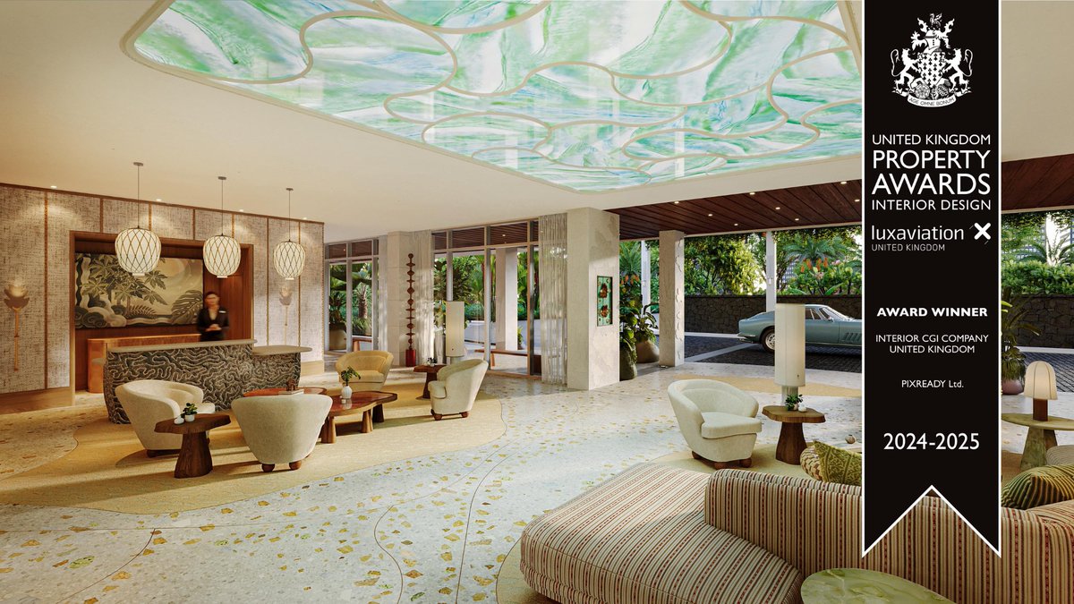 PIXREADY1's tweet image. 🏆 PIXREADY wins the UK @Property_Awards  for Best Interior CGI! Honored to set the bar for 3D interior visualization!

Learn more about our award-winning projects: pixready.com/blog/pixready-…

#PIXREADY #CGIAwards #3DRendering #InteriorDesign #internationalpropertyawards