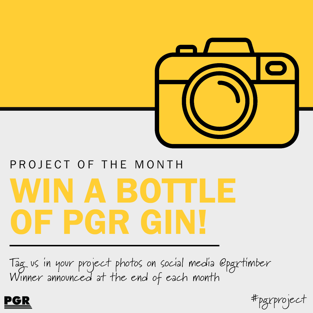 Tag us in your project photos to be in with a chance of winning a bottle of PGR gin! 🍸
Over 18s only. Please drink responsibly.