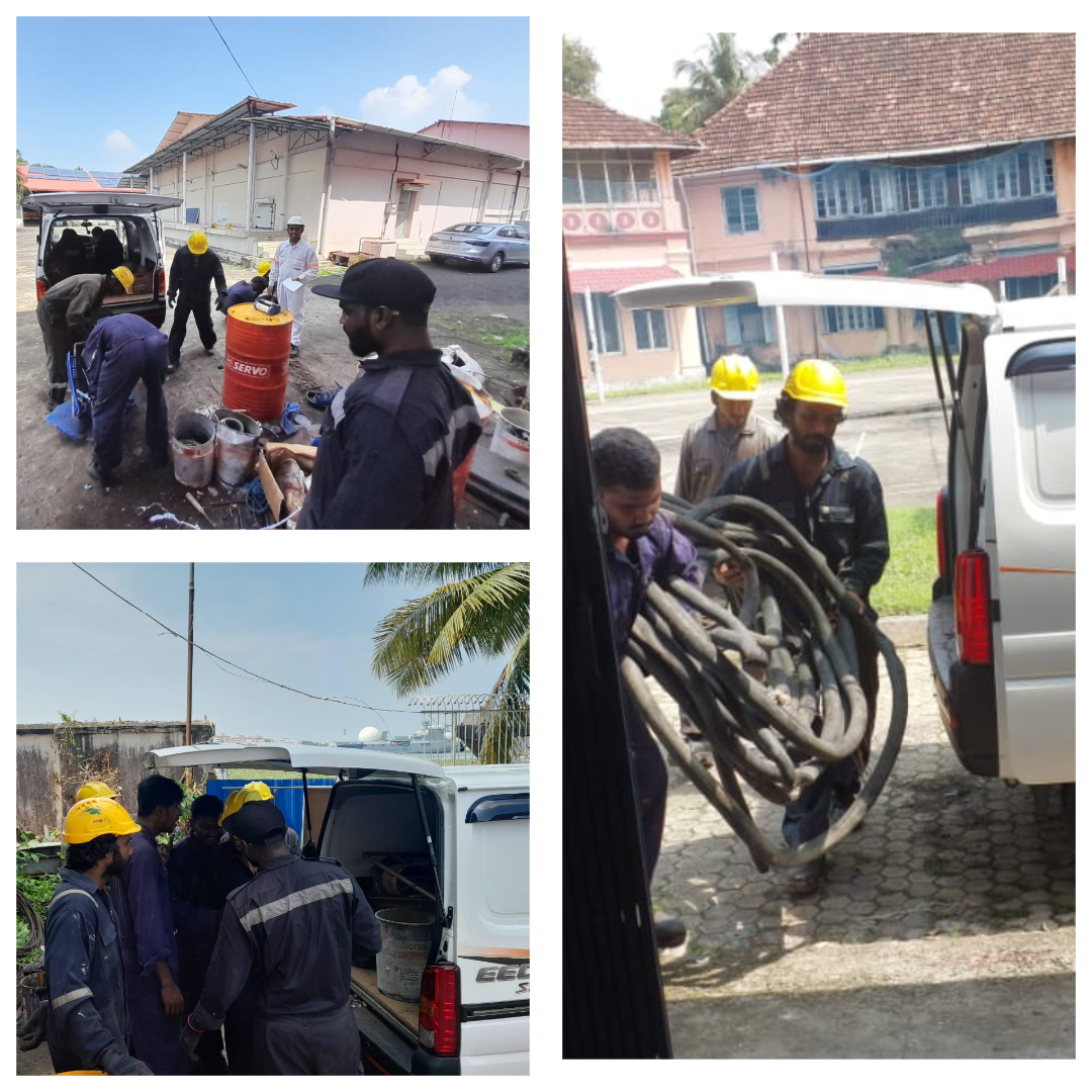 CifnetH's tweet image. In CIFNET Kochi, as part of #Swachhataspecialcampaign 4.0, Main phase, miscellaneous scraps were segregated and shifted from the Institutional vessel M V Prashikshani store to the office campus on 29.10.24&amp;amp;30.10.24 for disposal.
#SBD2024 #SHS2024 #PIB
@FisheriesGoI 
@JSFisheries