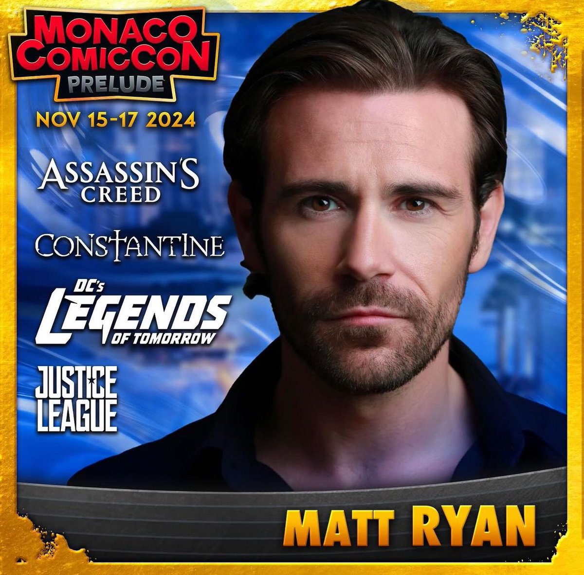 MattRyanDaily's tweet image. Matt is going to Monaco Comic Con!! monacocomiccon.com