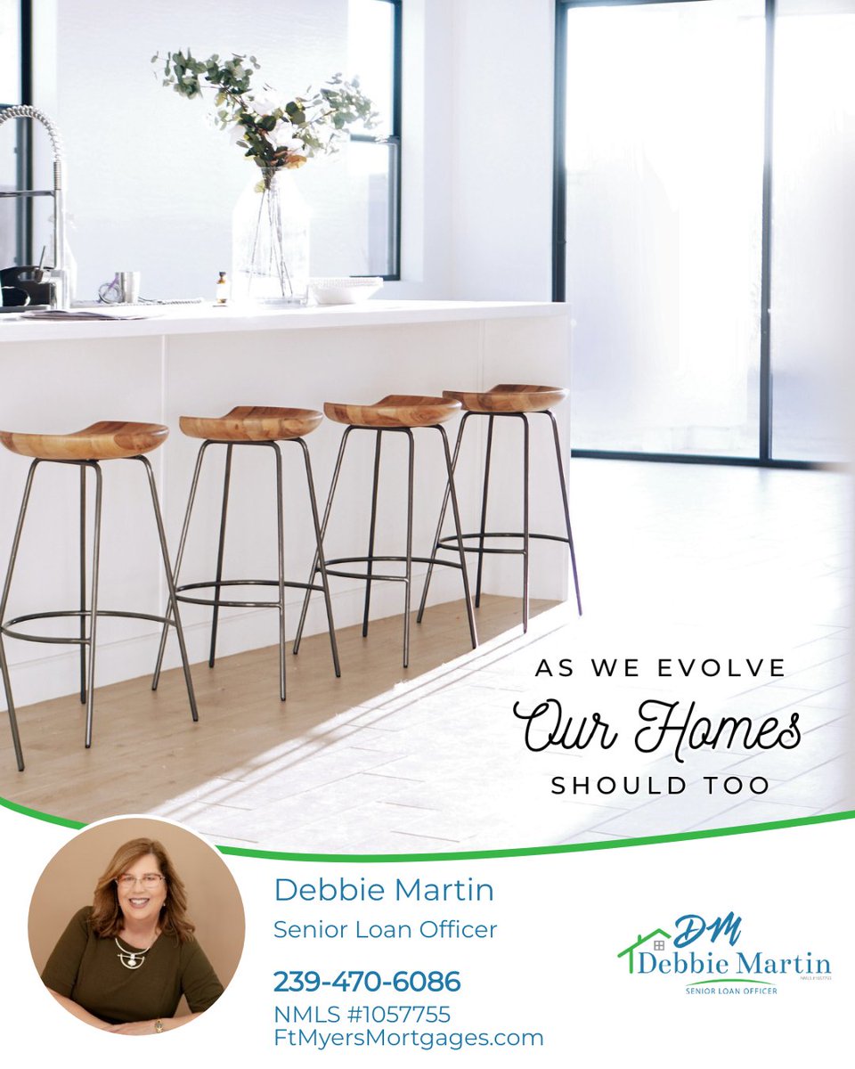 DebbieMartin239's tweet image. Just as we evolve and grow, so should our homes! 🏠

Embrace new opportunities and let your living space reflect your journey.

#homeevolution #growthmindset #newopportunities #homechanges #realestatejourney